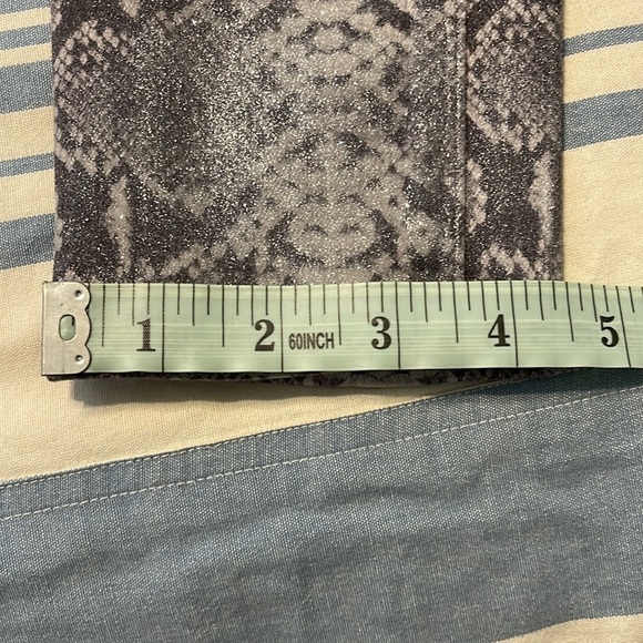$5 for $25 Hudson Jeans Barbara High Rise Super Skinny Python Print size 24 - Picture 11 of 11